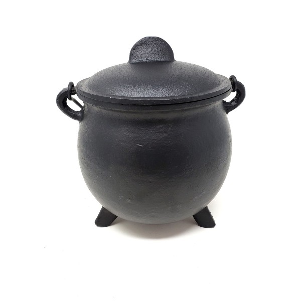 Cast Iron 8 Inch Cauldron with Lid