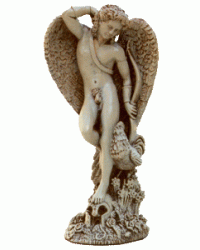 Eros Greek God of Love Angel Statue