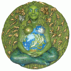 Gaia Mother Earth Wall Plaque