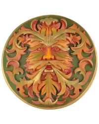 Green Man Autumn Plaque