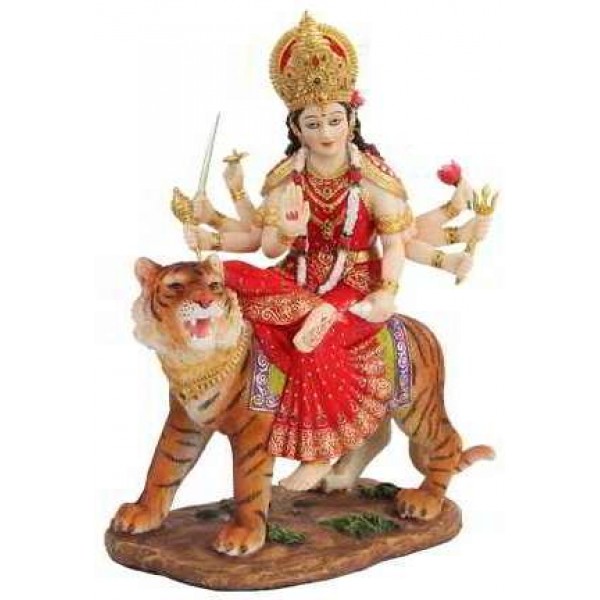 Durga, Hindu Goddess of Justice Statue