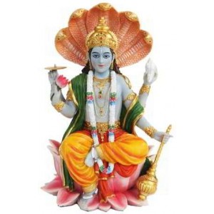 Vishnu Hindu God Statue