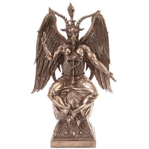 Baphomet Large Bronze 15 Inch Statue