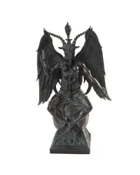 Baphomet Large Black Resin Statue