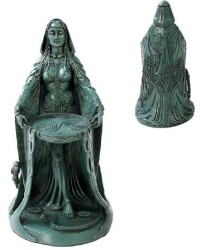 Danu Celtic Goddess Resin Statue