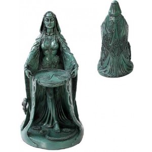 Danu Celtic Goddess Resin Statue