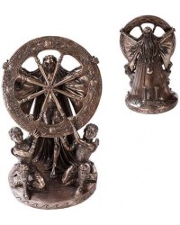 Arianrhod Wheel of the Year Bronze Statue