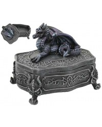 Purple Dragon Gothic Trinket Box