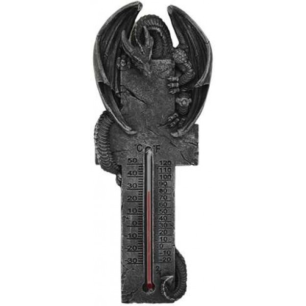 Dragon Gothic Wall Thermometer