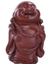 Maitreya Laughing Buddha 4 Piece Statue Set