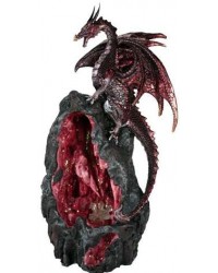 Red Dragon Backflow Incense Burner