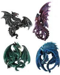 Dragon Magnets Set of 4