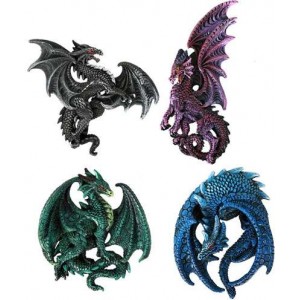 Dragon Magnets Set of 4