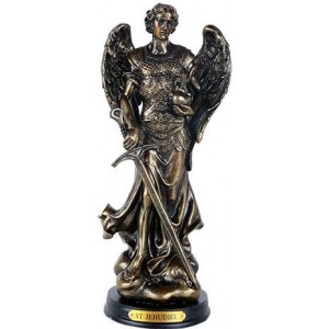 Archangel Jehudiel Bronze Christian Statue