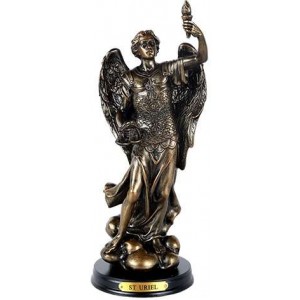 Archangel Uriel Bronze Christian Statue