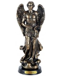 Archangel Gabriel Bronze Resin Christian 8 Inch Statue