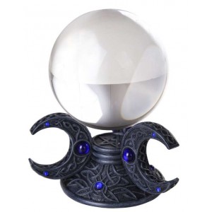 Triple Moon Gazing Ball