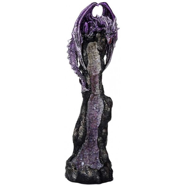 Dragon Geode Tower Incense Holder