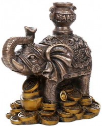 Lucky Elephant Feng Shui Statue