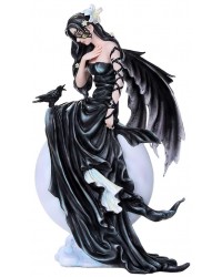 Dark Skies Fairy Raven Statue