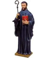 Saint Benedict Christian Statue