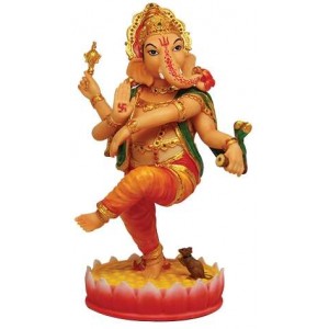 Dancing Ganesha Hindu God Statue