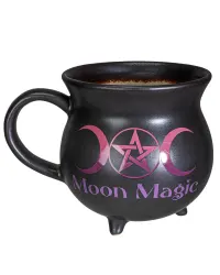 Moon Magic Cauldron Triple Moon Large Mug