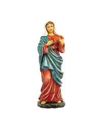 Sacred Heart of Mary Small Christian Statue