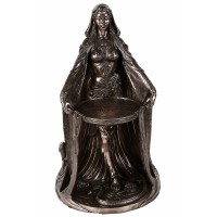 Danu Celtic Goddess Bronze Resin 16 Inch Statue
