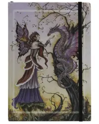 Dragon Charmer Embossed Fairy Journal