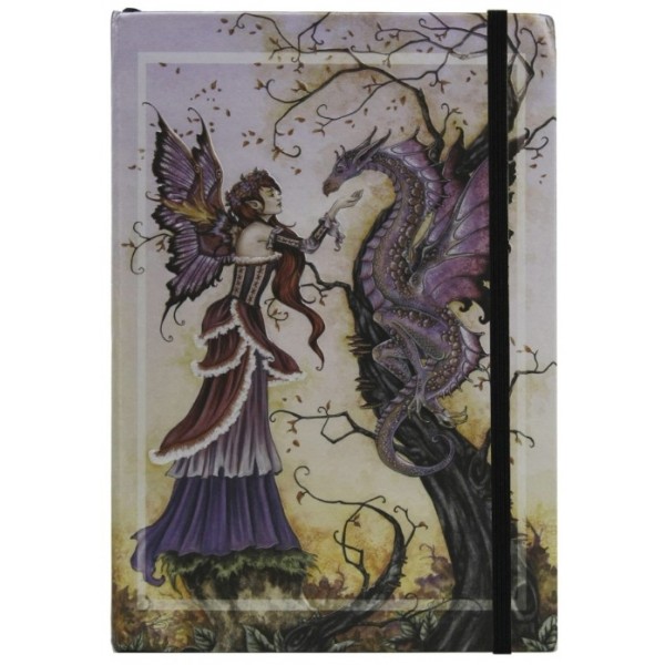 Dragon Charmer Embossed Fairy Journal