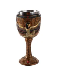 Egyptian Goddess Isis Goblet