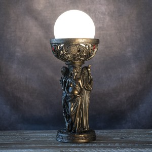 Triple Goddess Table Lamp