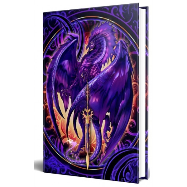 Dragon Nether Blade Embossed Journal