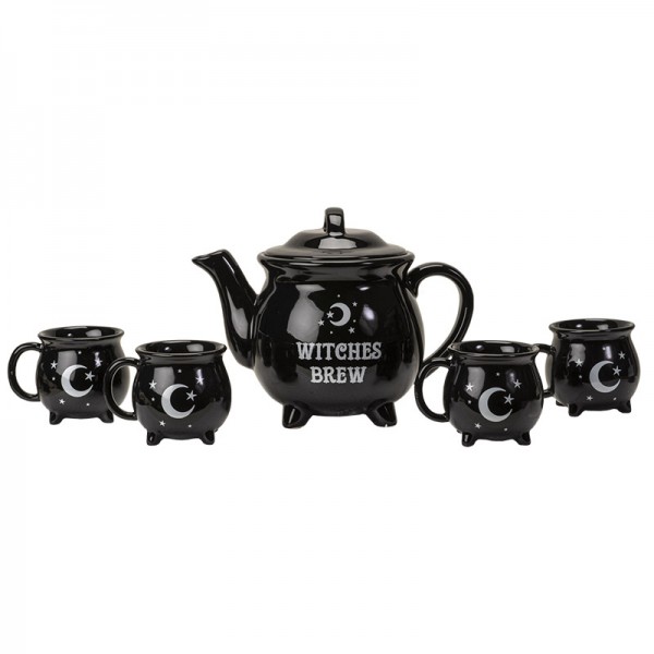 Witches Brew 5 Piece Tea Set