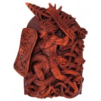 Cuchulain Celtic Warrior Wall Plaque