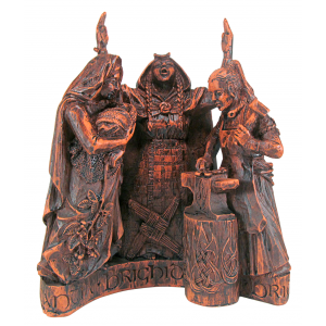 Brigid Celtic Goddess Statue