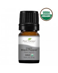 Black Pepper Organic Essential Oil for Pain Relief