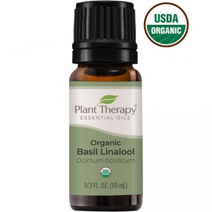 Basil Linalool Organic Essential Oil for Calm Focus