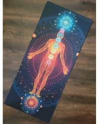 Distance Healing Mat with Chakras