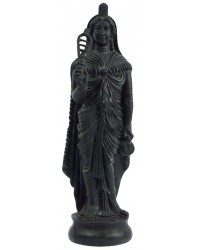 Greek Isis Holding Sistrum Statue