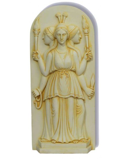 Hecate Triple Goddess Large Plaque