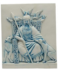 Odin Norse All-Father God Plaque