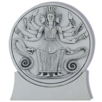 Roman Hecate Triple Goddess Statue or Plaque