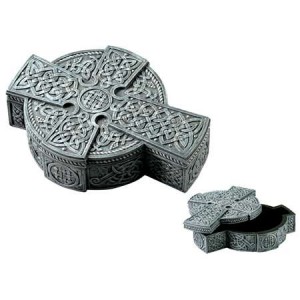 Celtic Cross Trinket Box