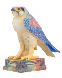 Horus Egyptian Falcon Egyptian Color Statue