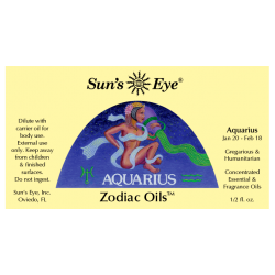 Aquarius Zodiac Oil