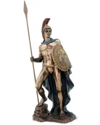 Ares Greek God of War Bronze Statue