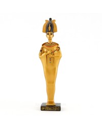 Osiris Egyptian God Gold Statue