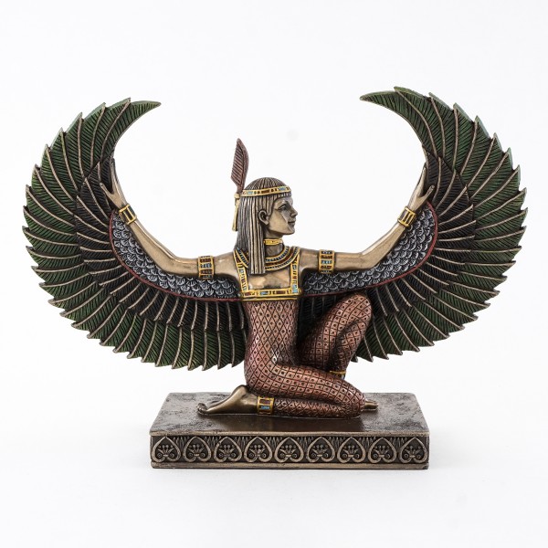 Winged Maat Egyptian Goddess 6 Inch Statue